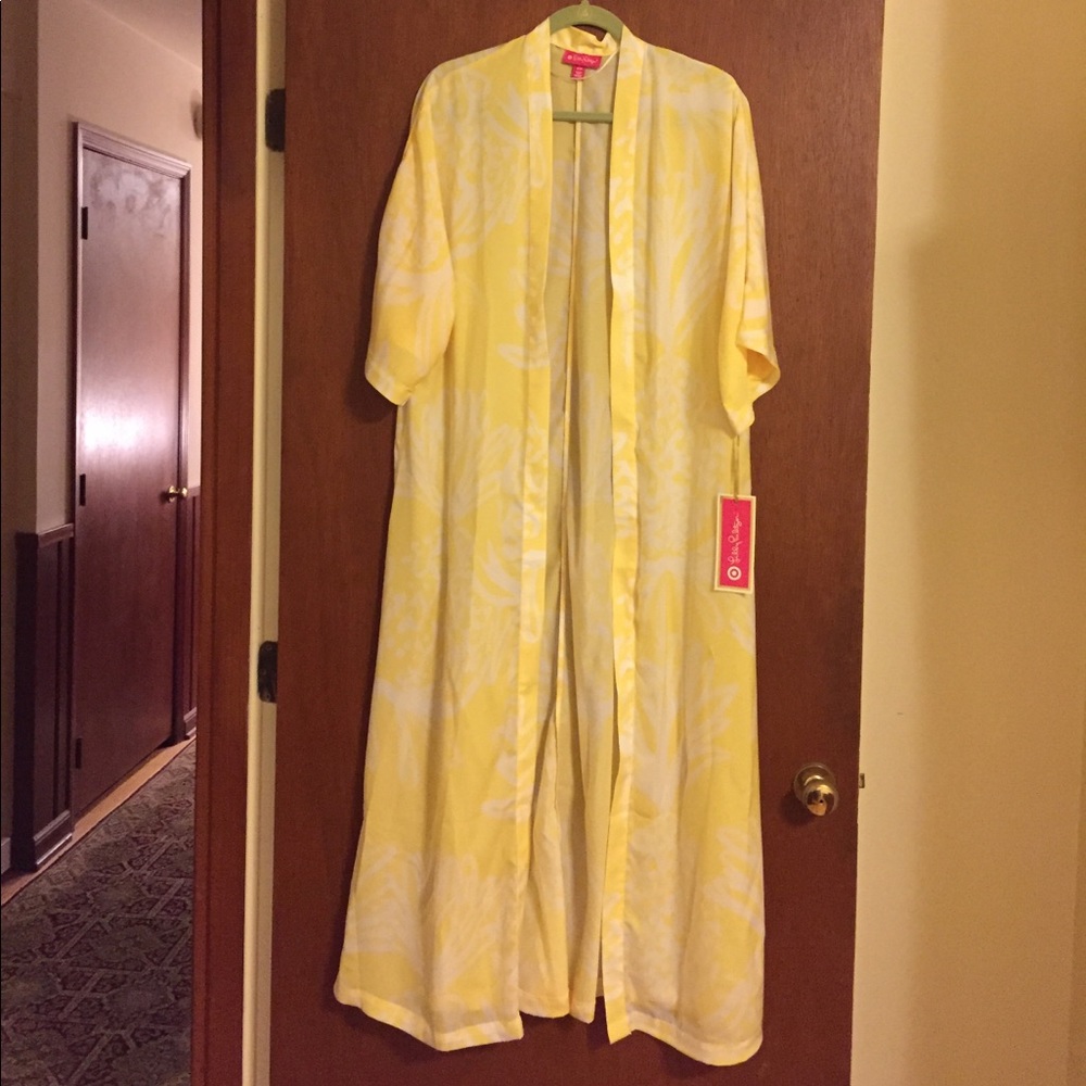 Lilly Pulitzer for Target Pineapple Kimono, Size M