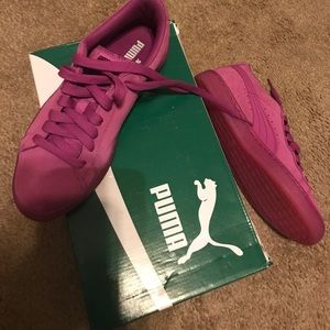 Puma sneakers.