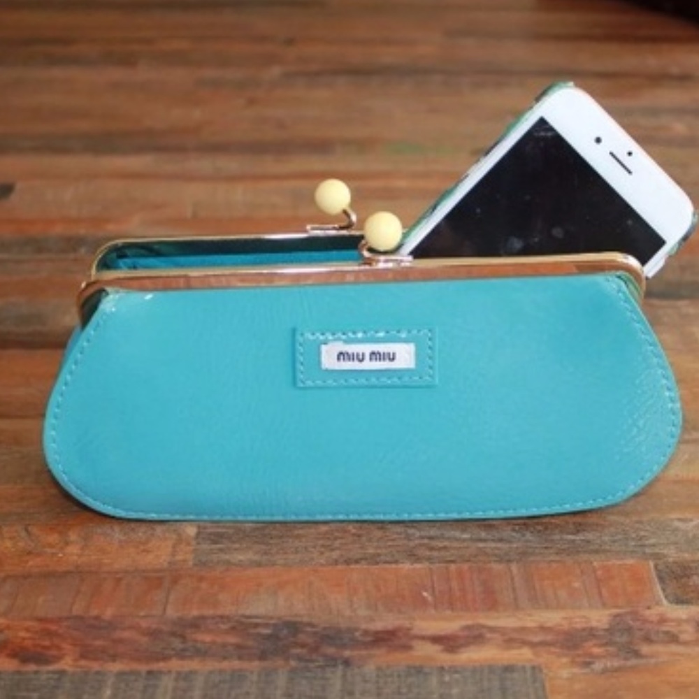Miu Miu cosmetic clutch