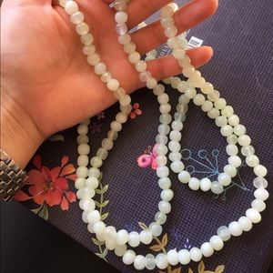 Jade stone necklaces