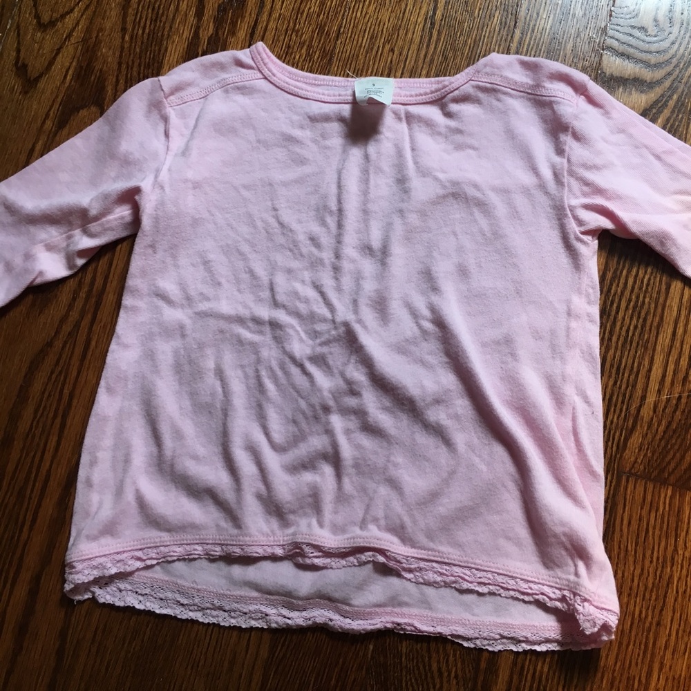 Crewcuts 3t pink top