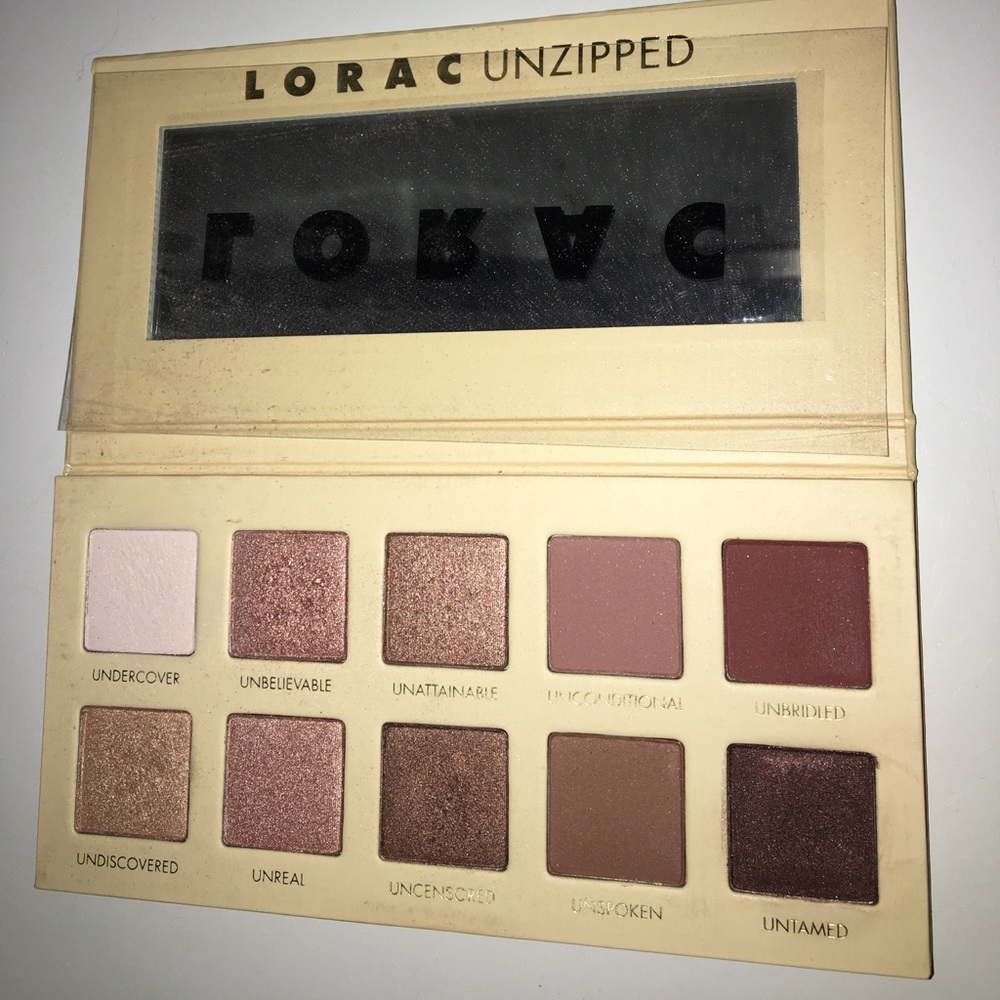 Lorac Unzipped eyeshadow palette