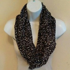 Cheetah print scarf