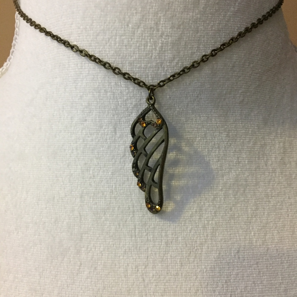 Wing Pendant Necklace