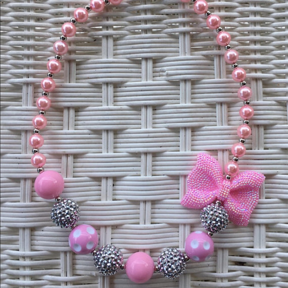 Lil' Girl Dreams Girly-Girl Pink Necklace