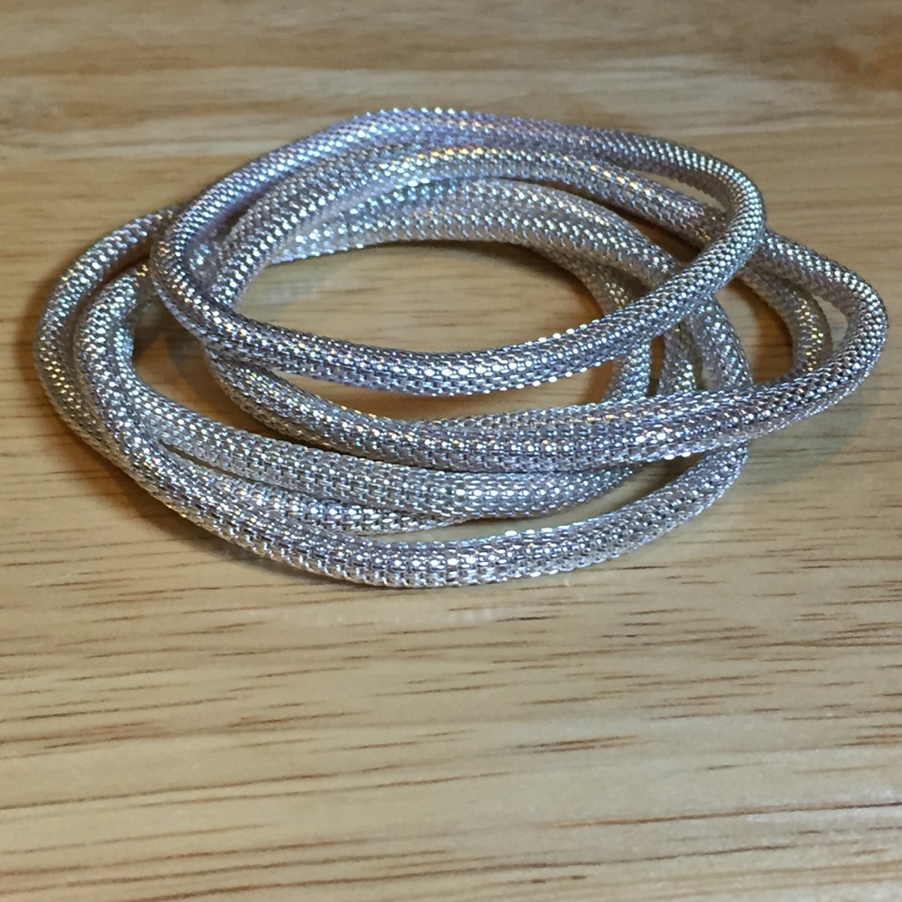 Set of Silver Bangles