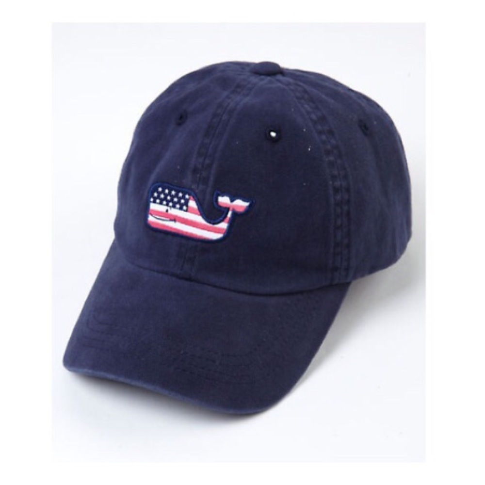 Vineyard Vines 'American' Baseball Cap in Navy
