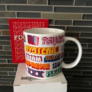 Supreme/hysteric Glamour Ceramic Coffe Mug