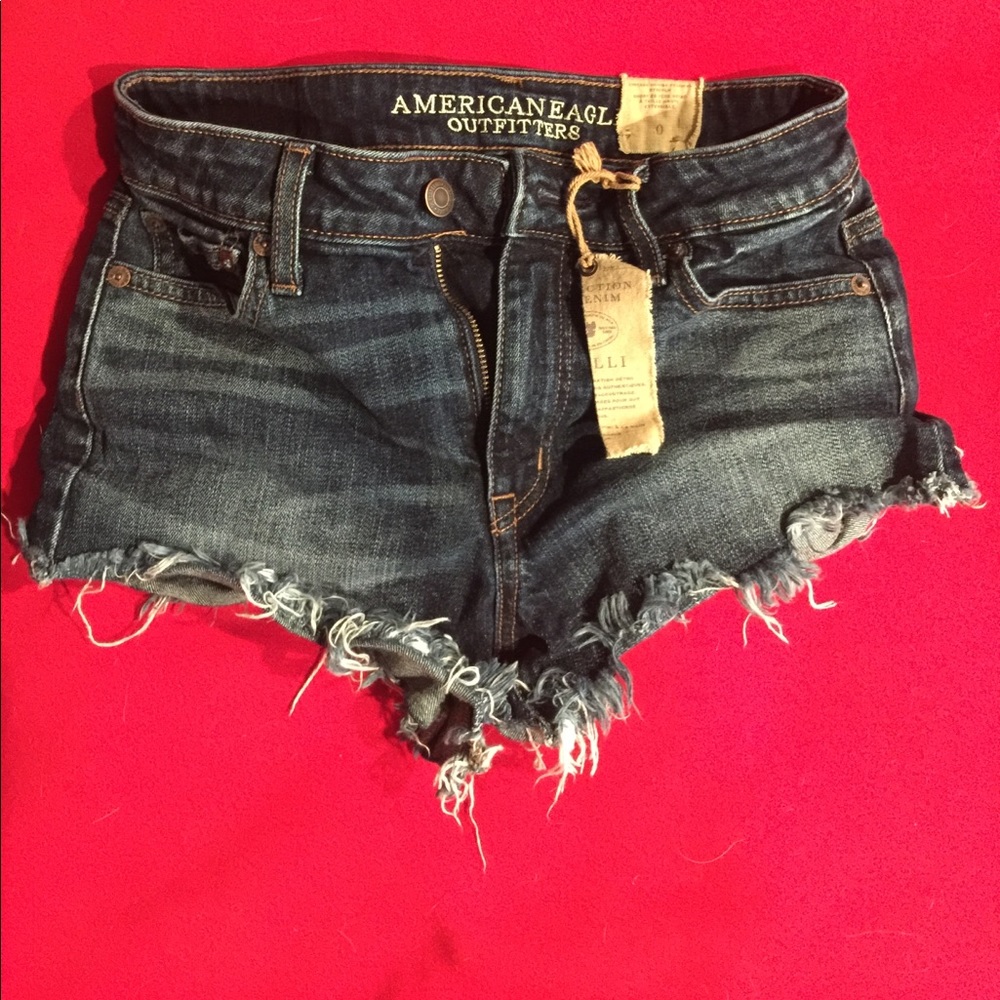 Vintage American Eagle Jean Shorts 0