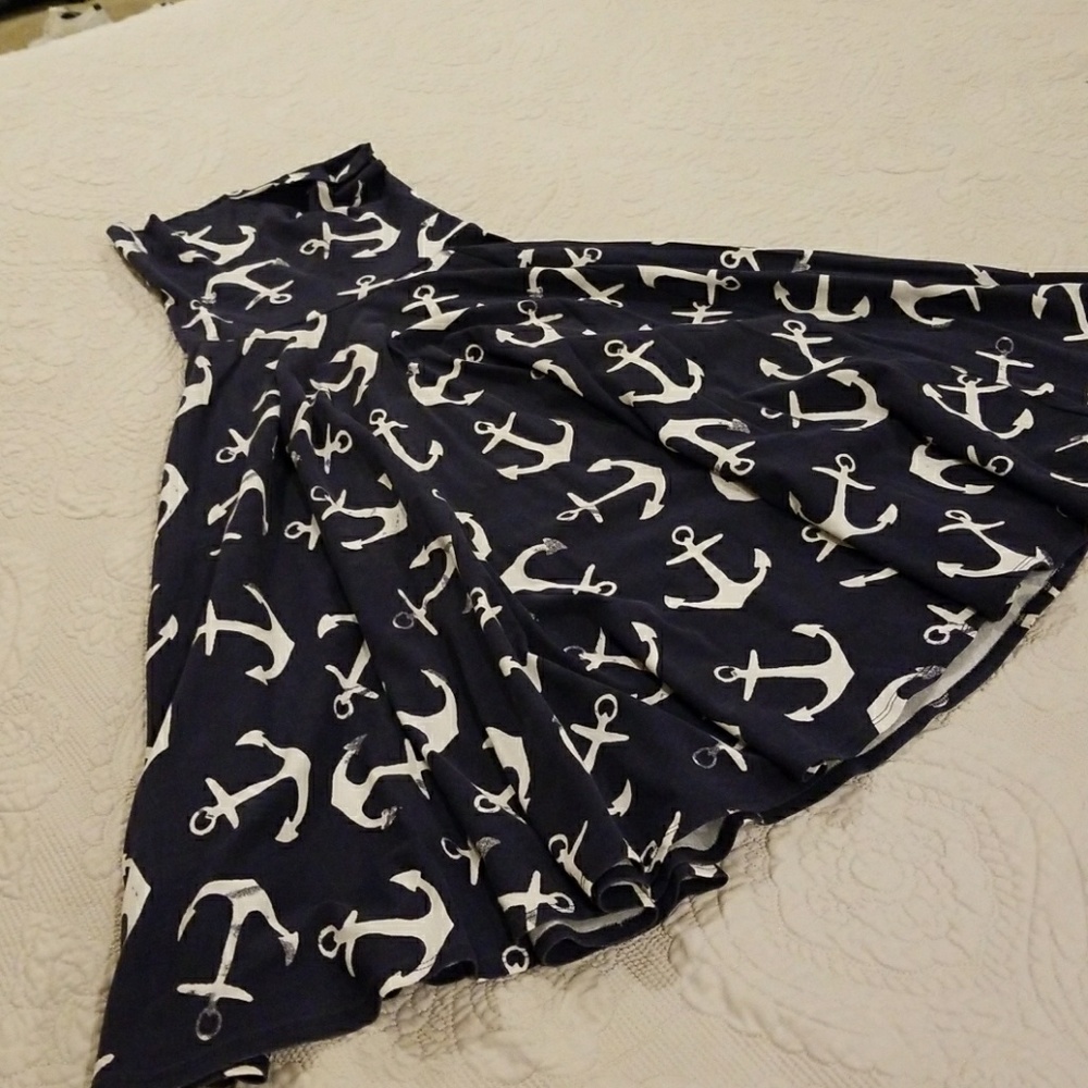 J Crew anchor skirt/dress