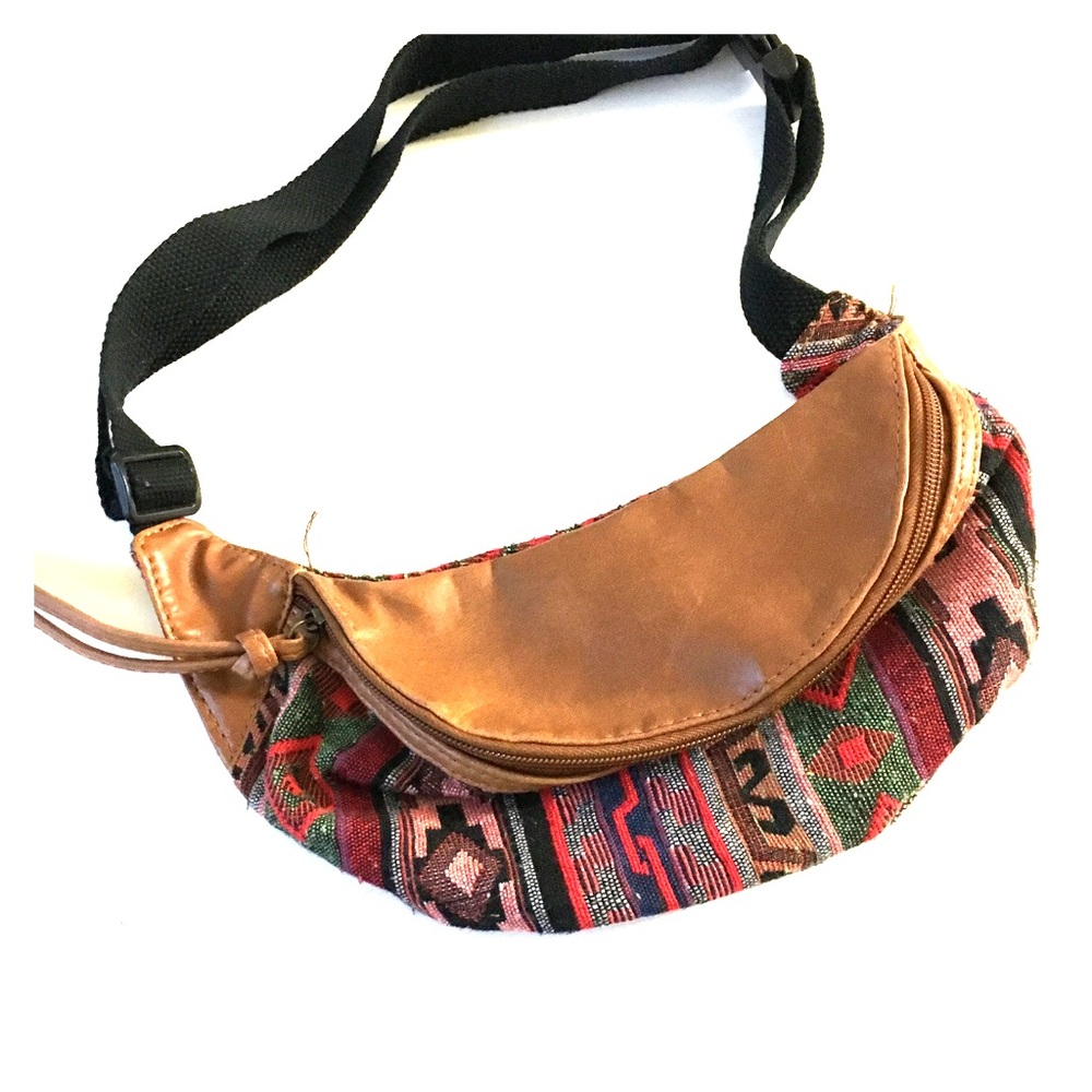 Tribal-print Fanny pack