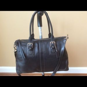 Beautiful COACH (Lamb Leather) Duffle/Shoulder Bag