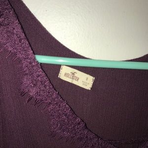 Dark purple Hollister shirt