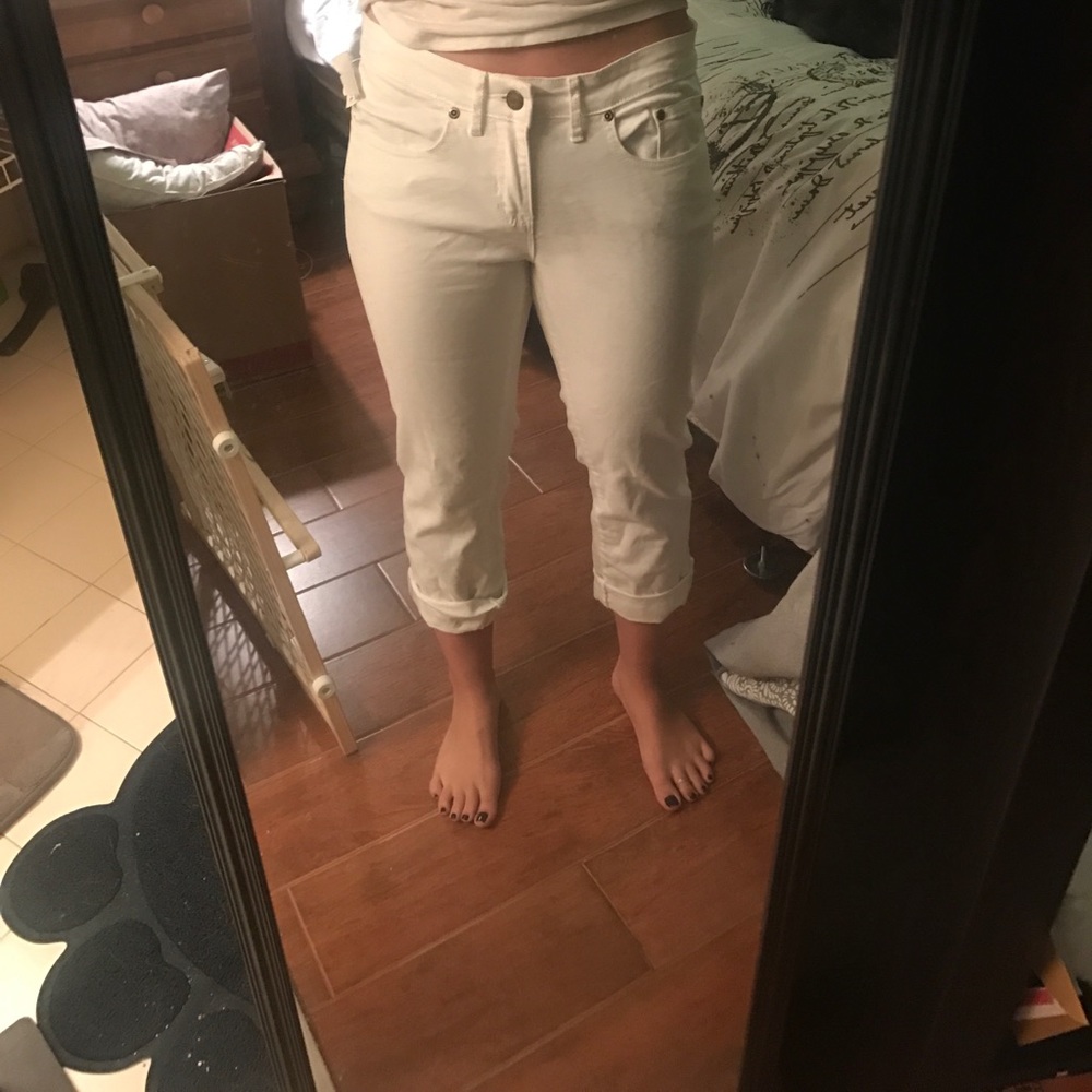 White capris