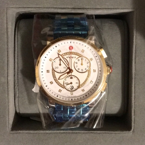 Michele watch. Never worn. Brand new. main image 7