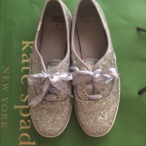 Kate Spade Glitter Keds