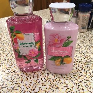 Bed &body works body cream body wash.