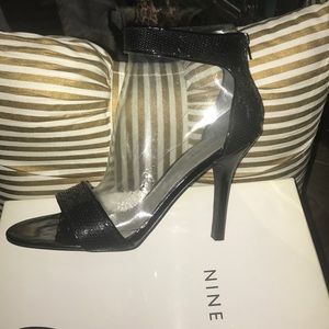 Nine West sequined heels