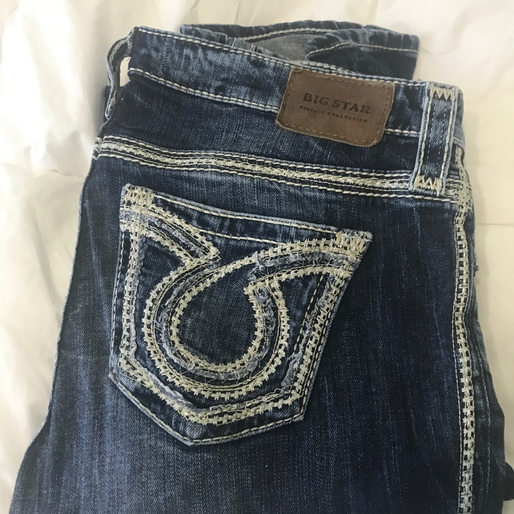 Big star maddie boot cut jeans 28xxl