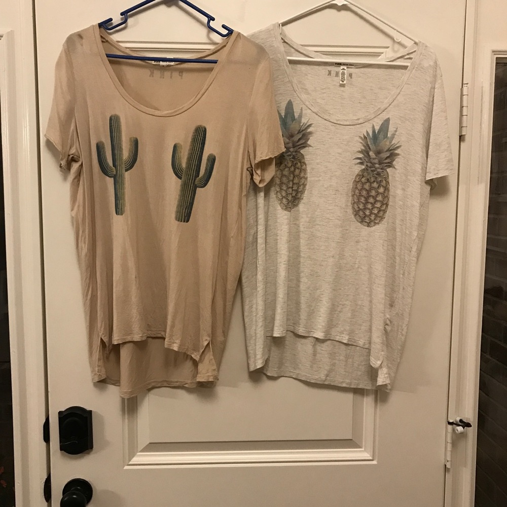 PINK Tee's.