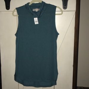 NWT Loft Sleeveless Turtleneck Tunic