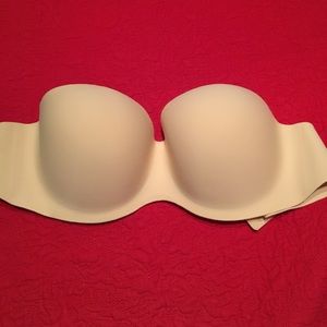 Nude strapless bra 36C