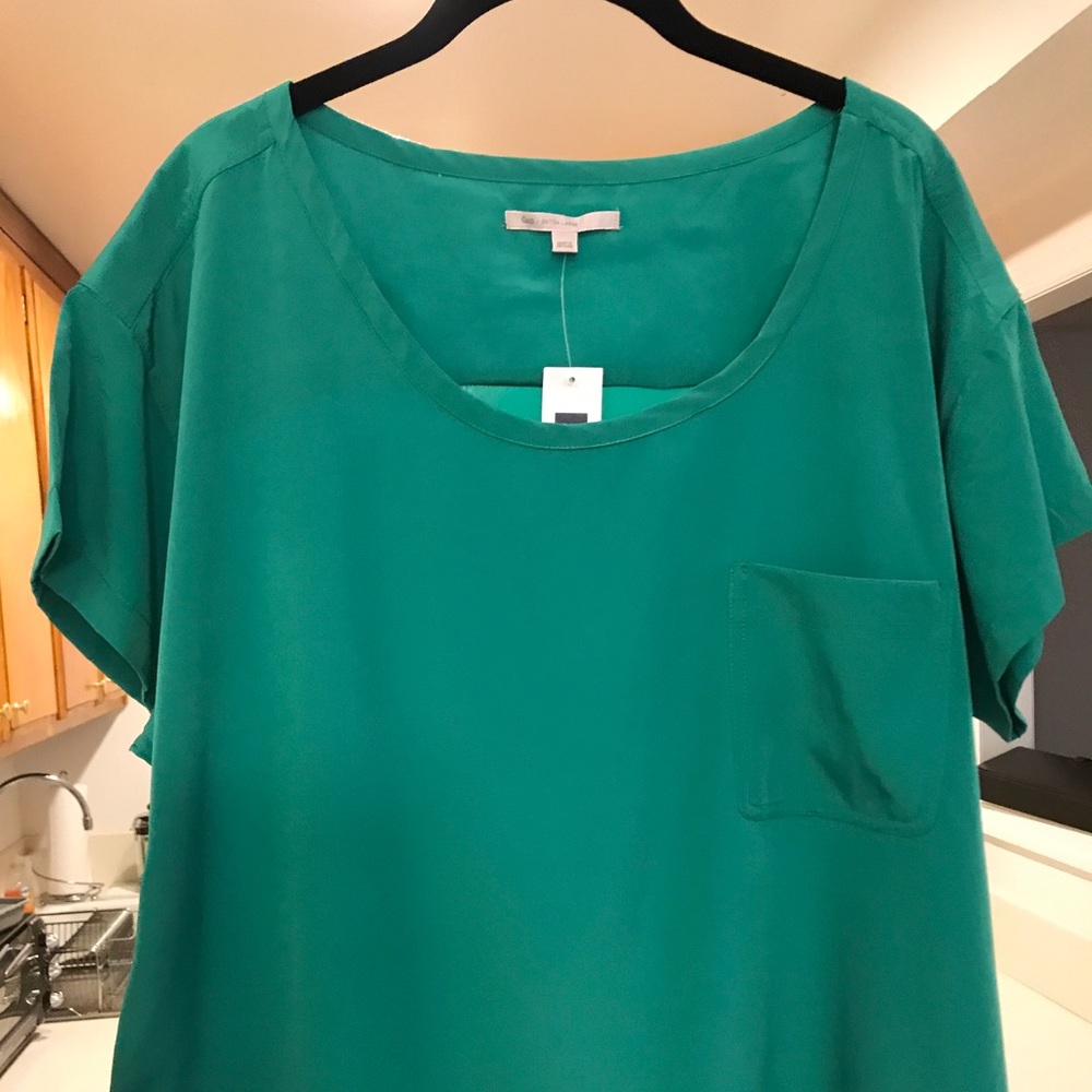 NWT Gap Green Dress Shirt