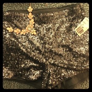 Sequin shorts
