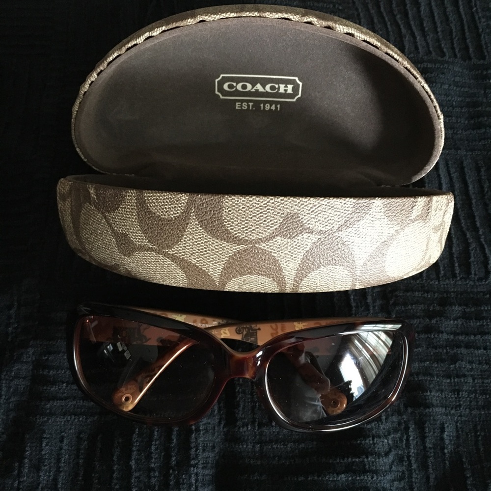 Authentic Martha Coach Sunglasses w/ Case!