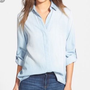 Sam Edelman Chambray Top