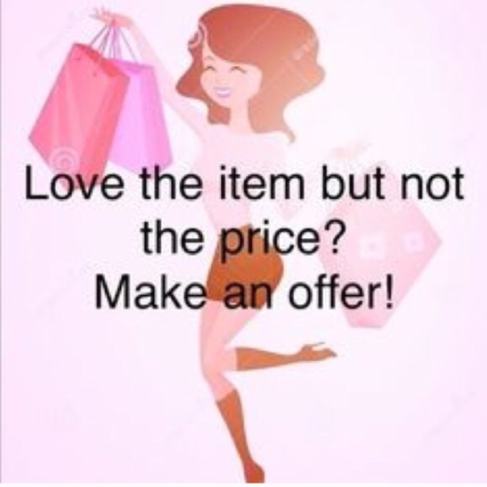 Love the item but not he price? Make me an offer!