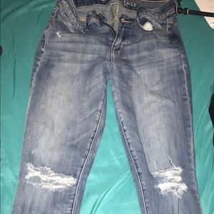 Size 10 skinny American eagle jeans