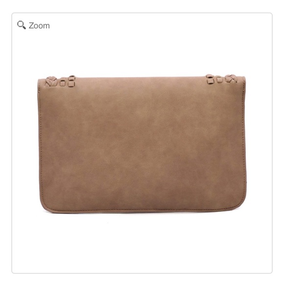 NEW-Braided Envelope Clutch - Picture 4 of 6