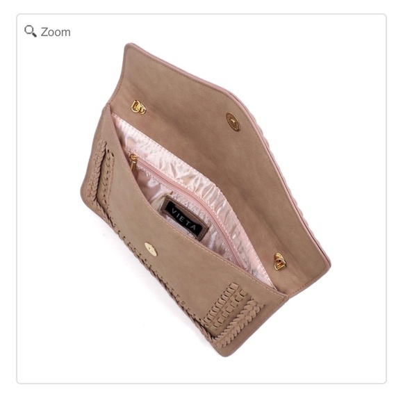 NEW-Braided Envelope Clutch - Picture 5 of 6