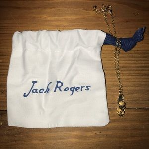 Gold Jack Rogers ankle bracelet