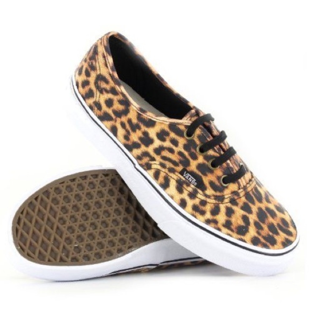 {Vans} Kids Leopard Print 2.5