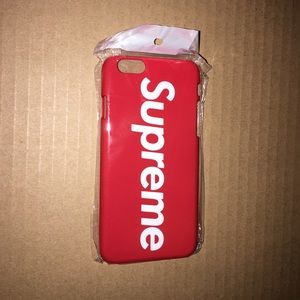 Red Supreme iPhone 6s case