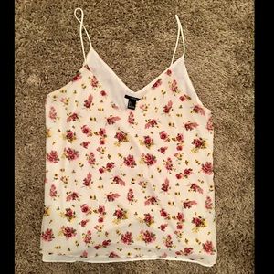 Floral tank top