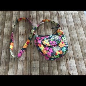Vera Bradley Clare Crossbody in Jazzy Blooms