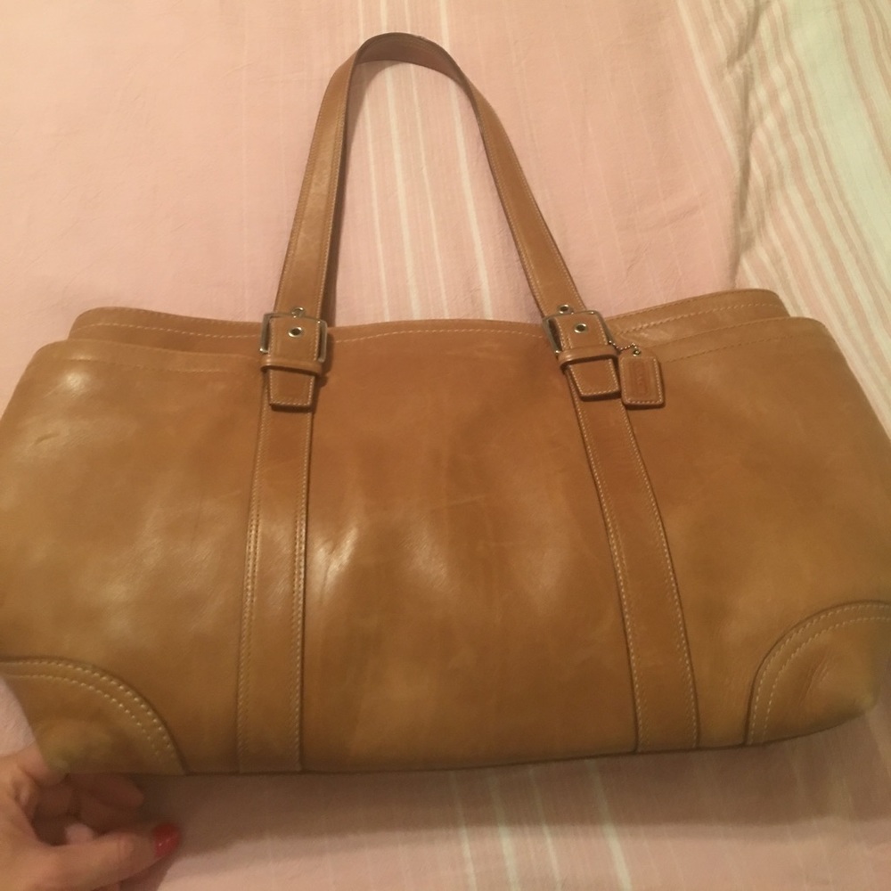 Coach Leather Tote