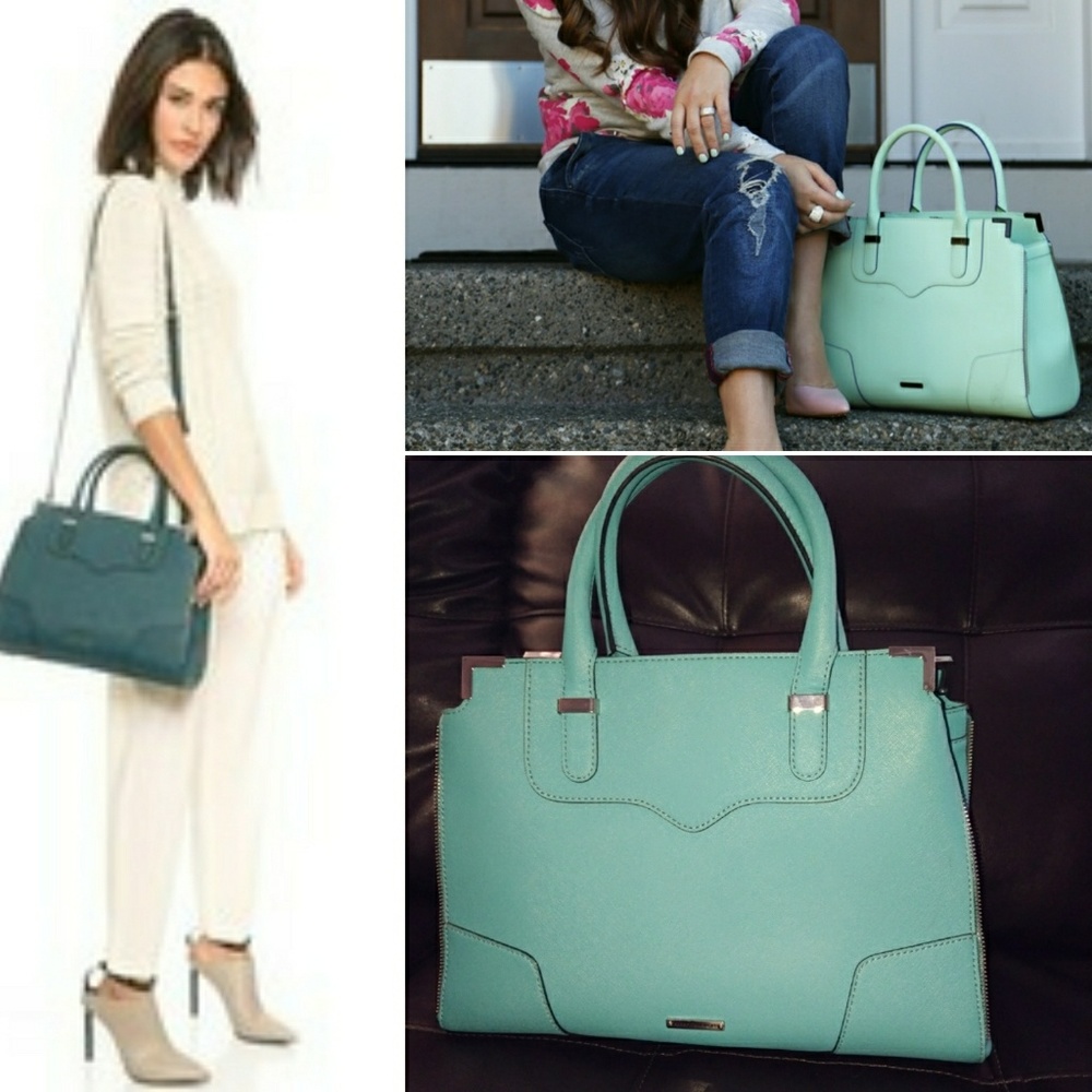 Authentic Rebecca minkoff satchel  blue