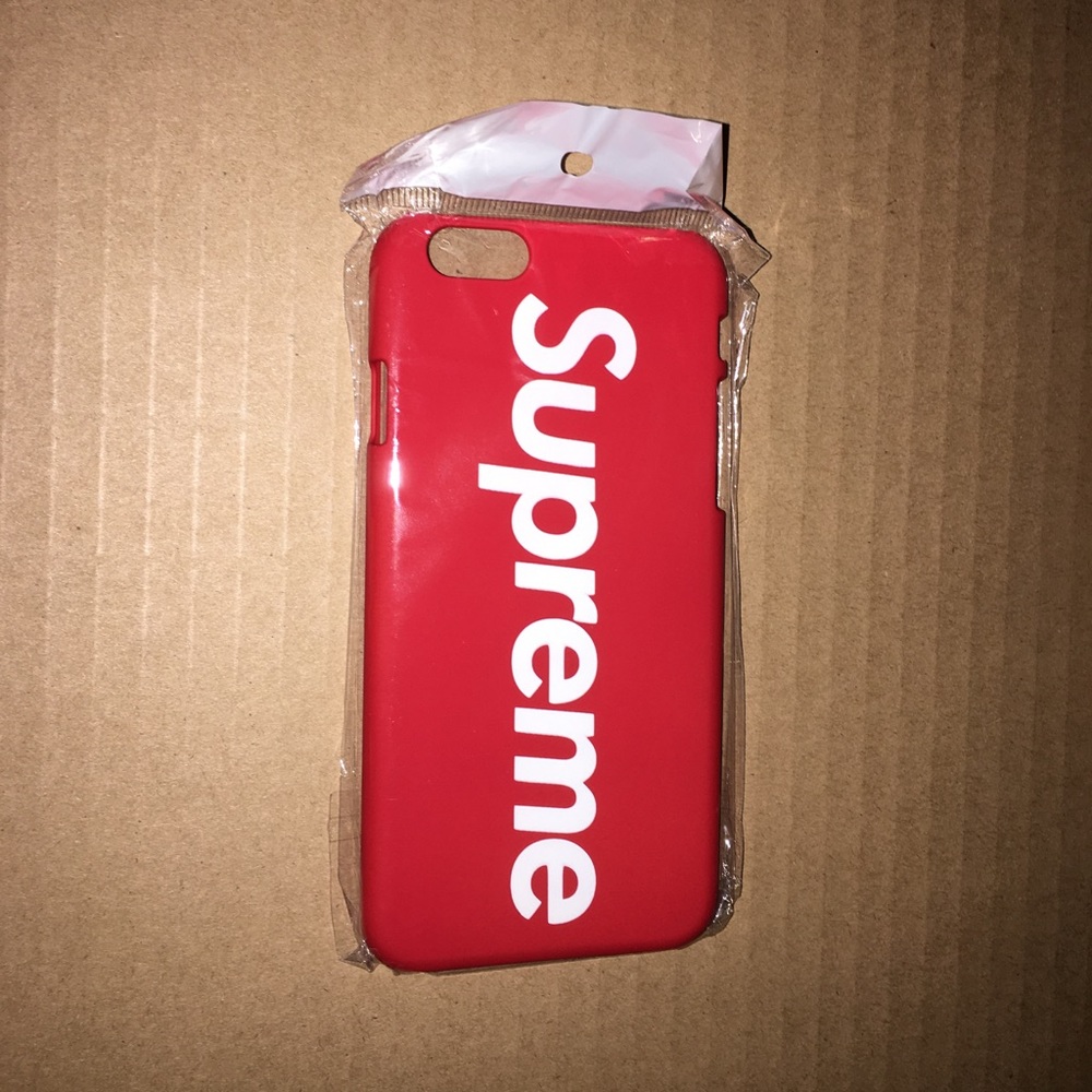 Red Supreme iPhone 6s case