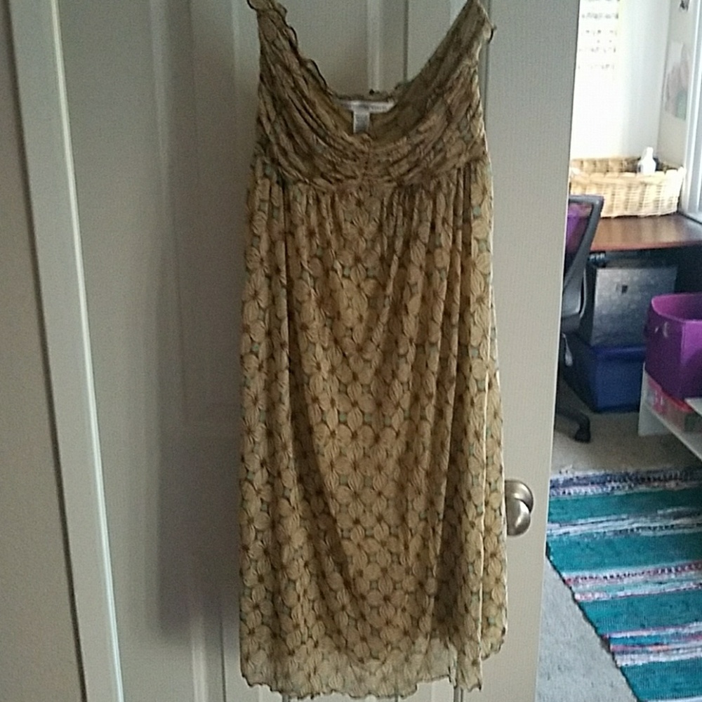 Diane Von Furstenberg silk halter dress