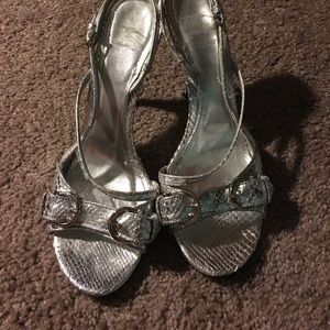 Burberry snake skin shoes