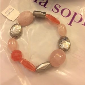 Lia Sophia beaded bracelet NWT