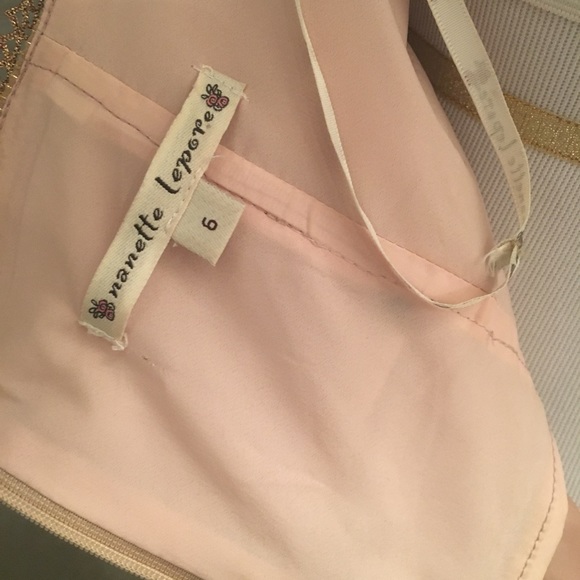 Nanette Lepore. Metallic Maxi dress. 6 - Picture 5 of 5