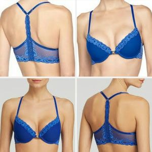 Natori Bra - Front clasp Tback 32DD Royal Blue