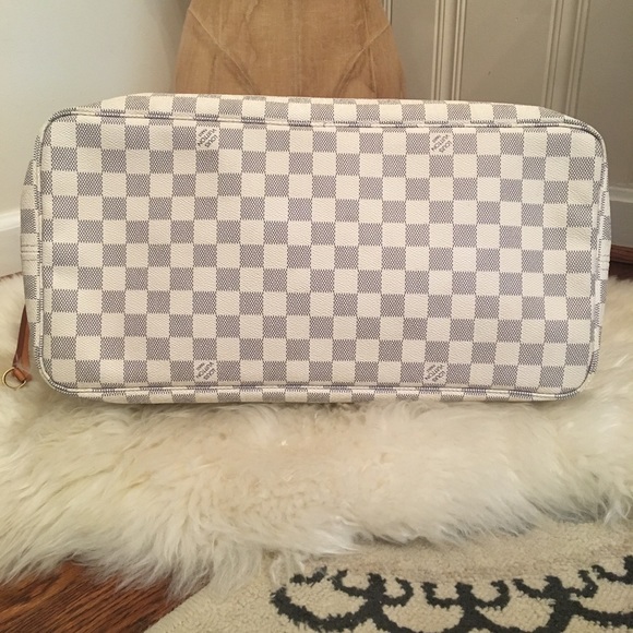 ✖️SOLD Auth Louis Vuitton Damier Azur Neverfull GM - Picture 5 of 8
