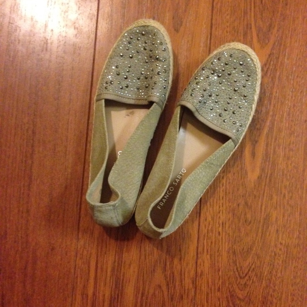 Franco Sarto Cutest Lucile Flats w/ Metal Accents