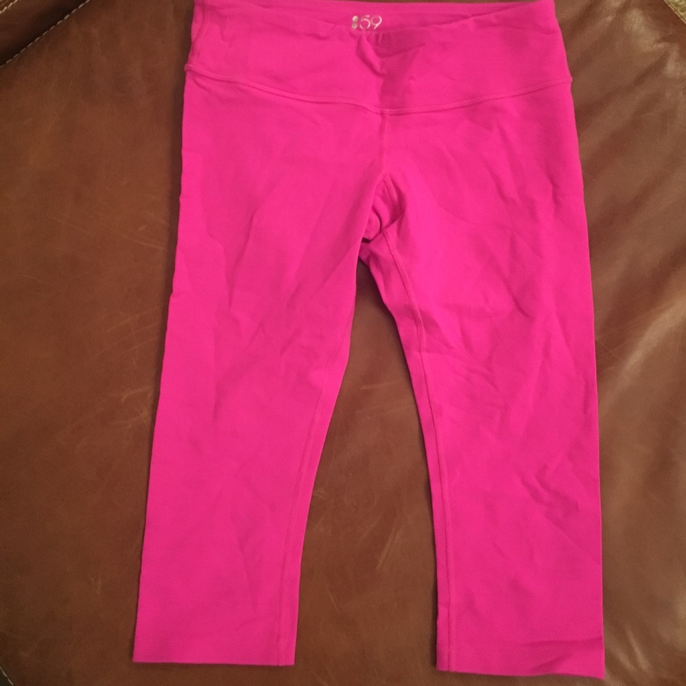 Hot pink Splits59 cropped yoga pants size small
